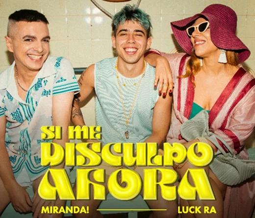 El do compuesto por Ale Sergi y Juliana Gatas estrena el single "Si me disculpo ahora" en el que invitan a participar al cordobs Luck Ra para lograr un sorpresivo y pegadizo cuarteto que pone a todos a bailar
